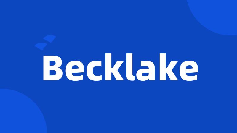 Becklake