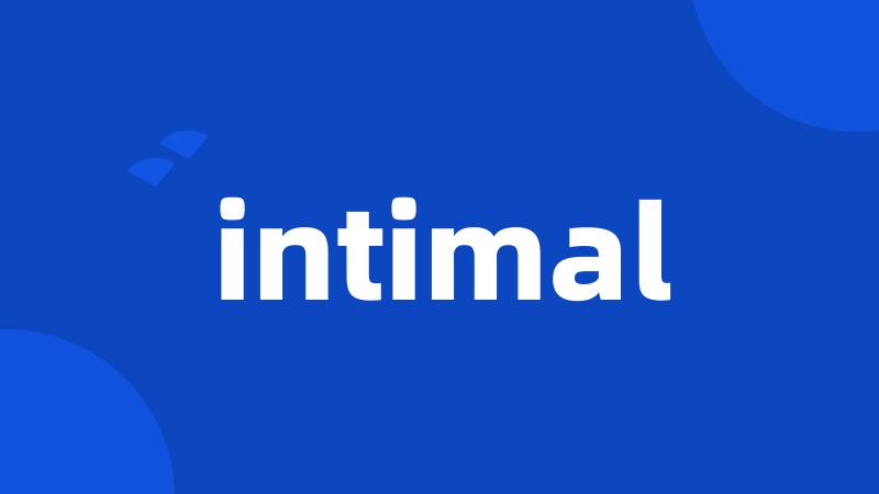 intimal