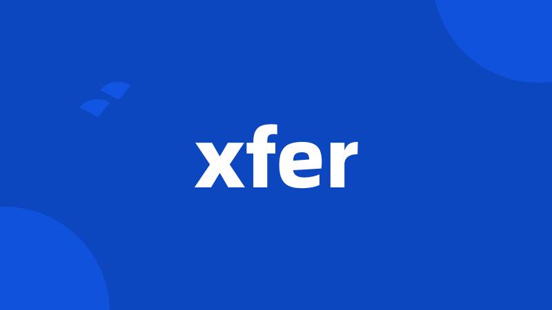 xfer