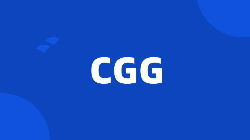 CGG