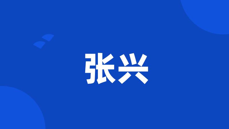 张兴