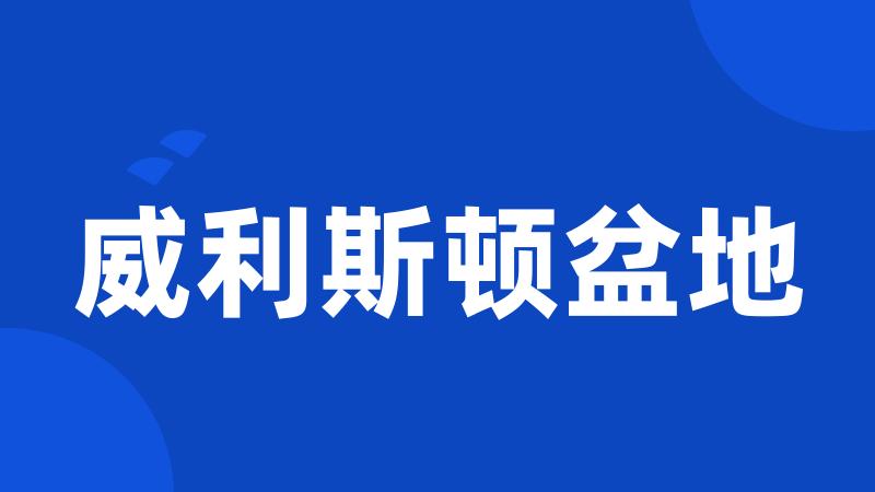 威利斯顿盆地