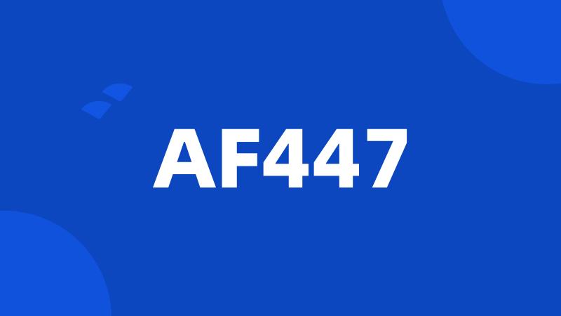 AF447