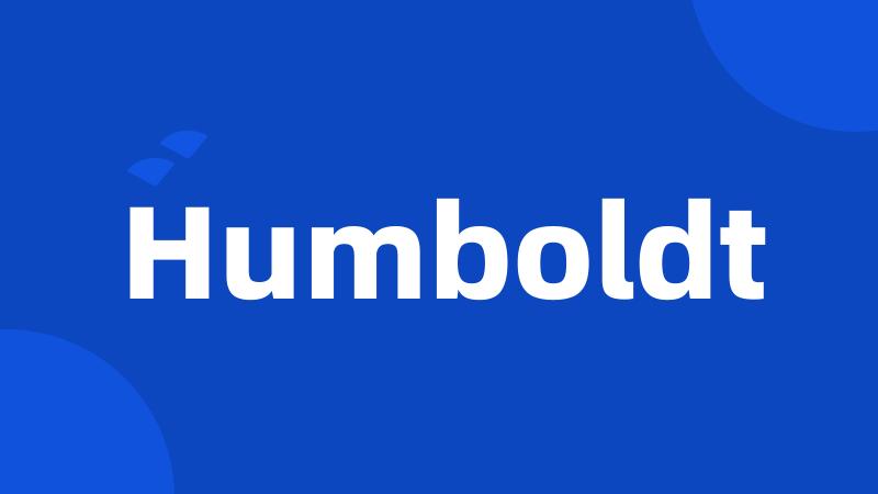 Humboldt