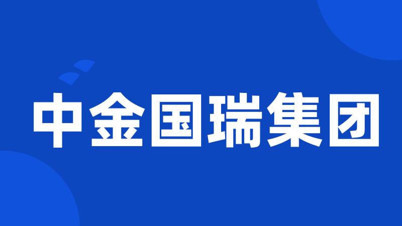 中金国瑞集团